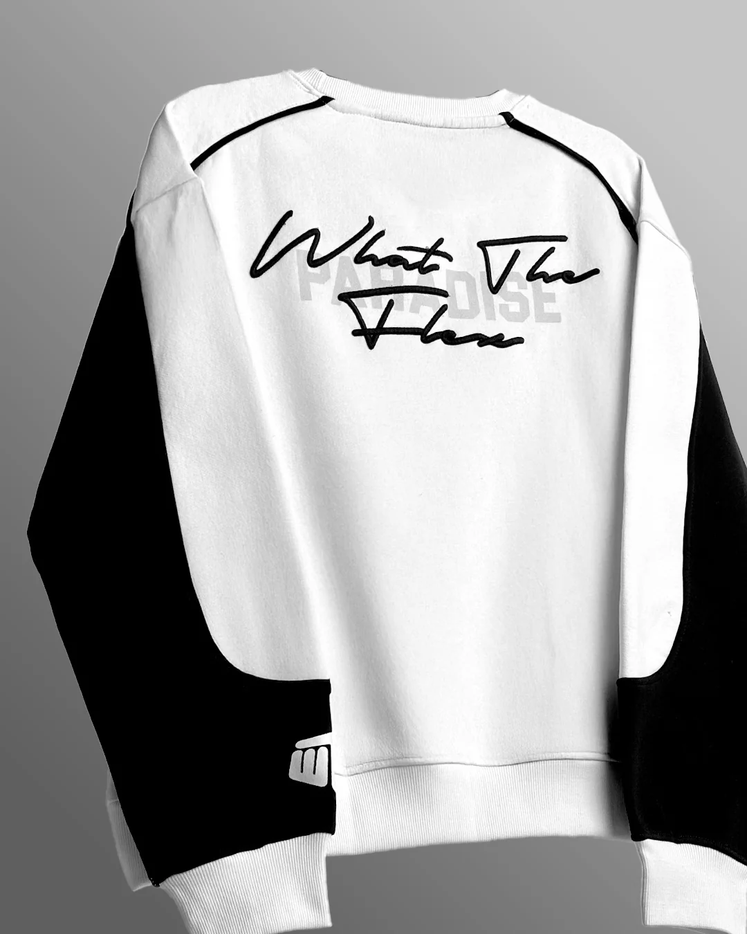 Paradise Oversized White Sweatshirt - Image 3