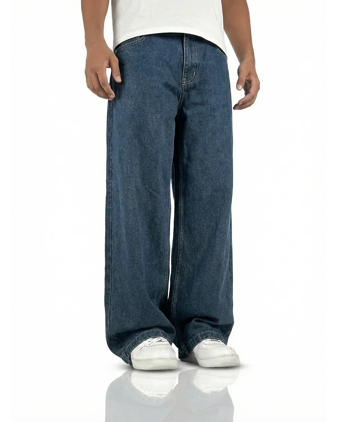 Phantom Blue Baggy Jeans - Image 3