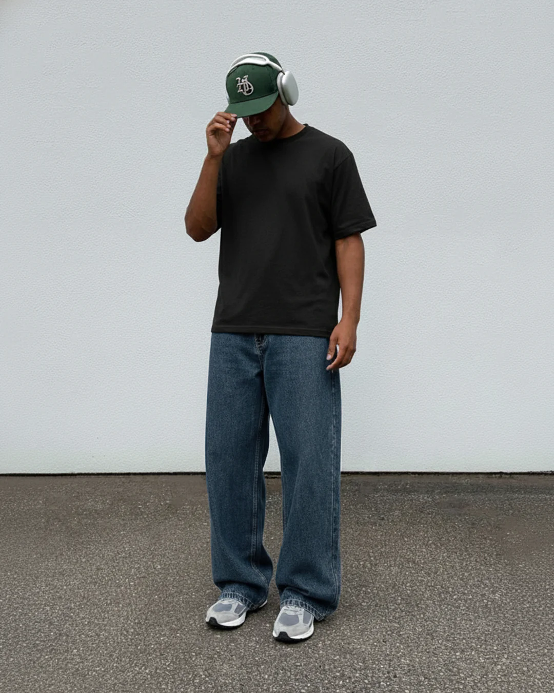 Phantom Blue Baggy Jeans - Image 6