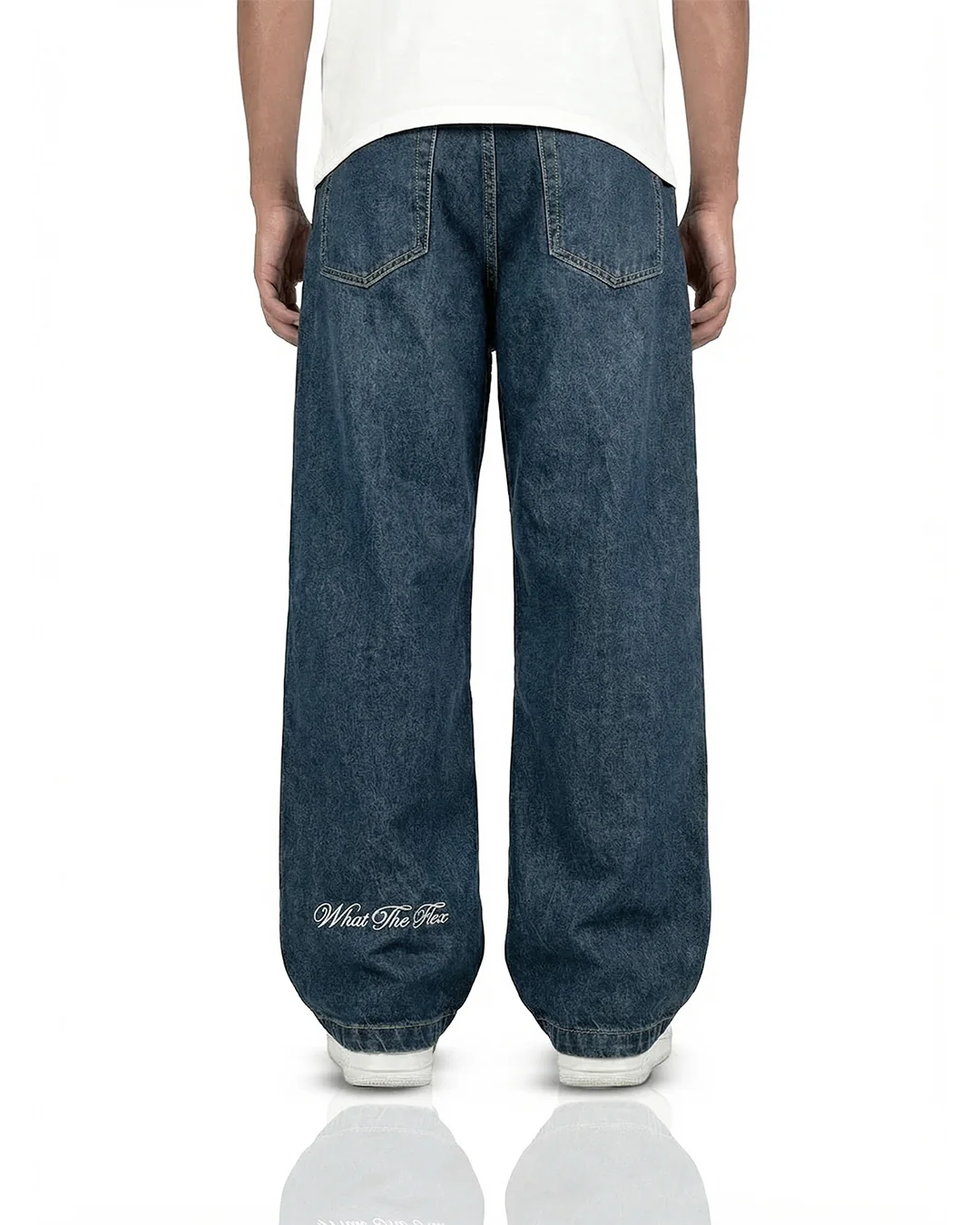 Phantom Blue Baggy Jeans - Image 8