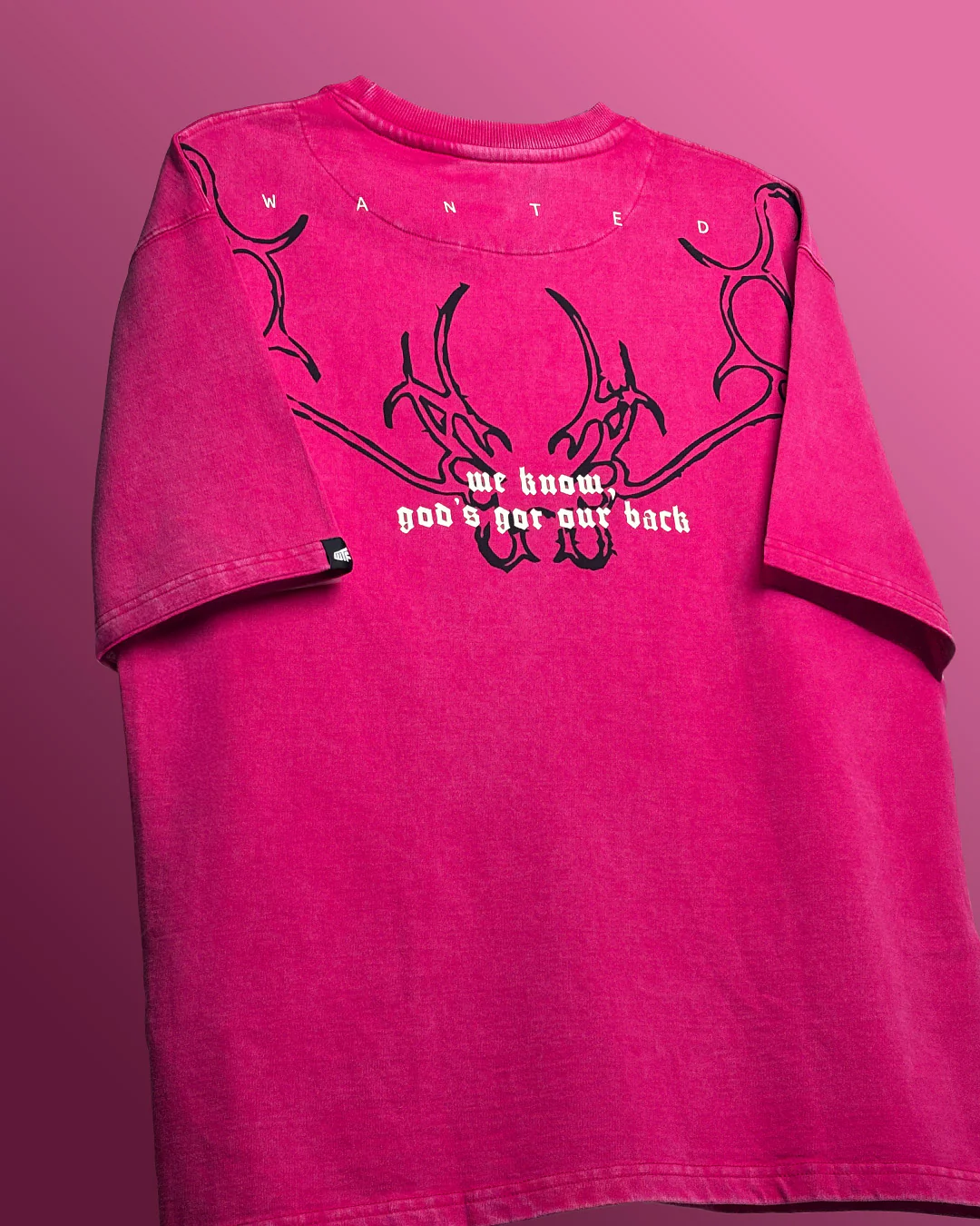Reborn Pink Acid Wash T-Shirt - Image 3
