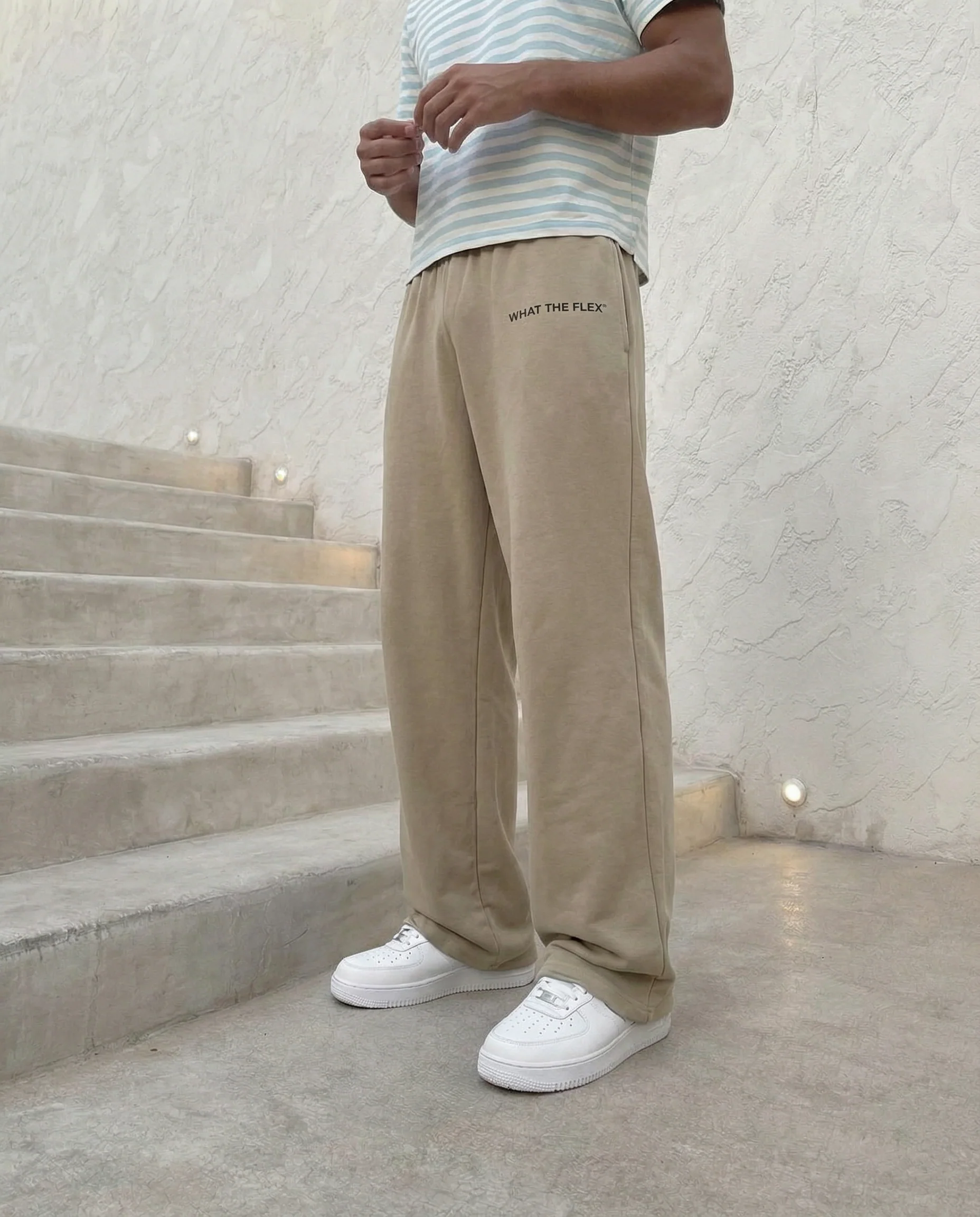 Sand Essential Cotton Pants - Image 5