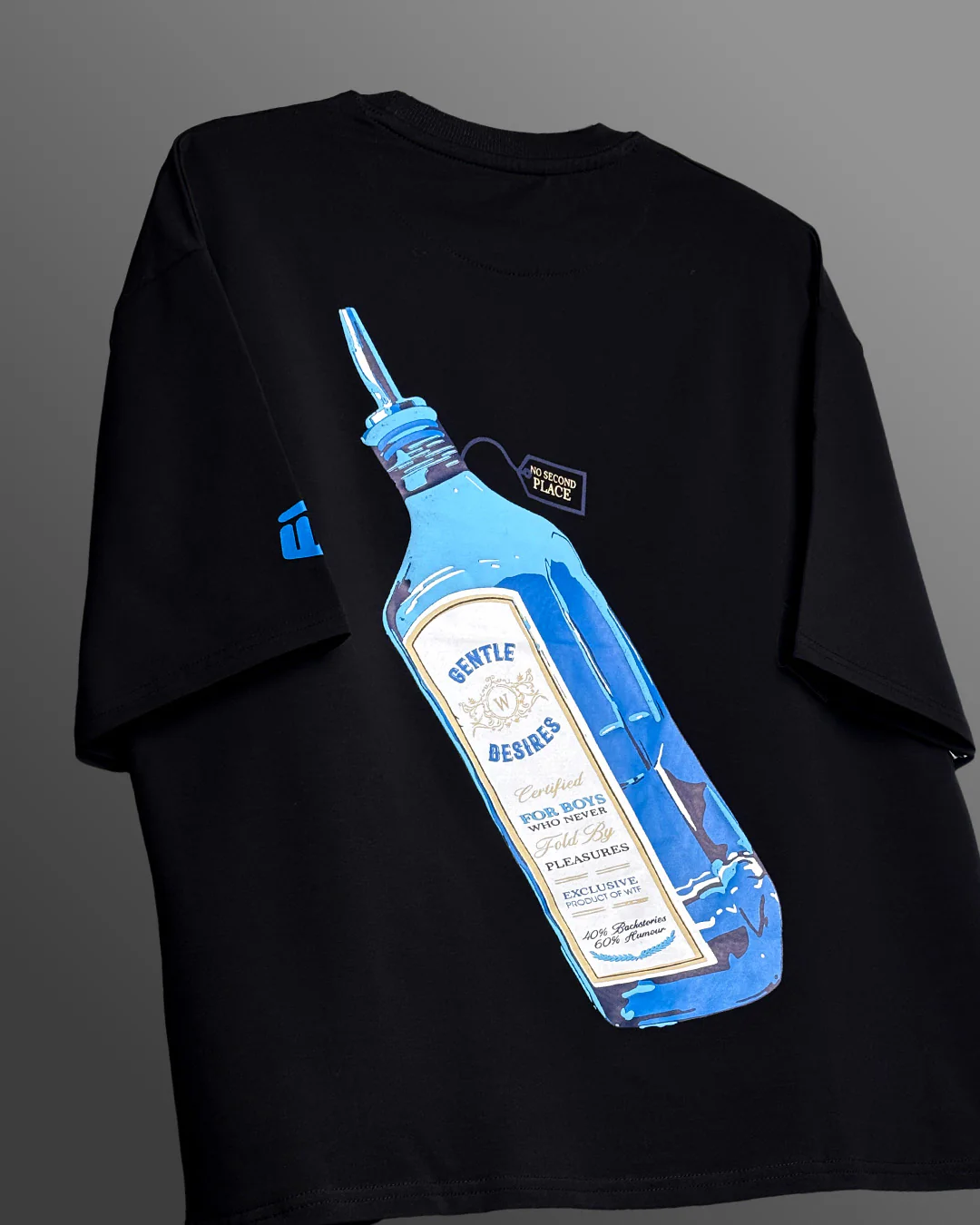 Sapphire Boxy-Fit T-shirt - Image 3