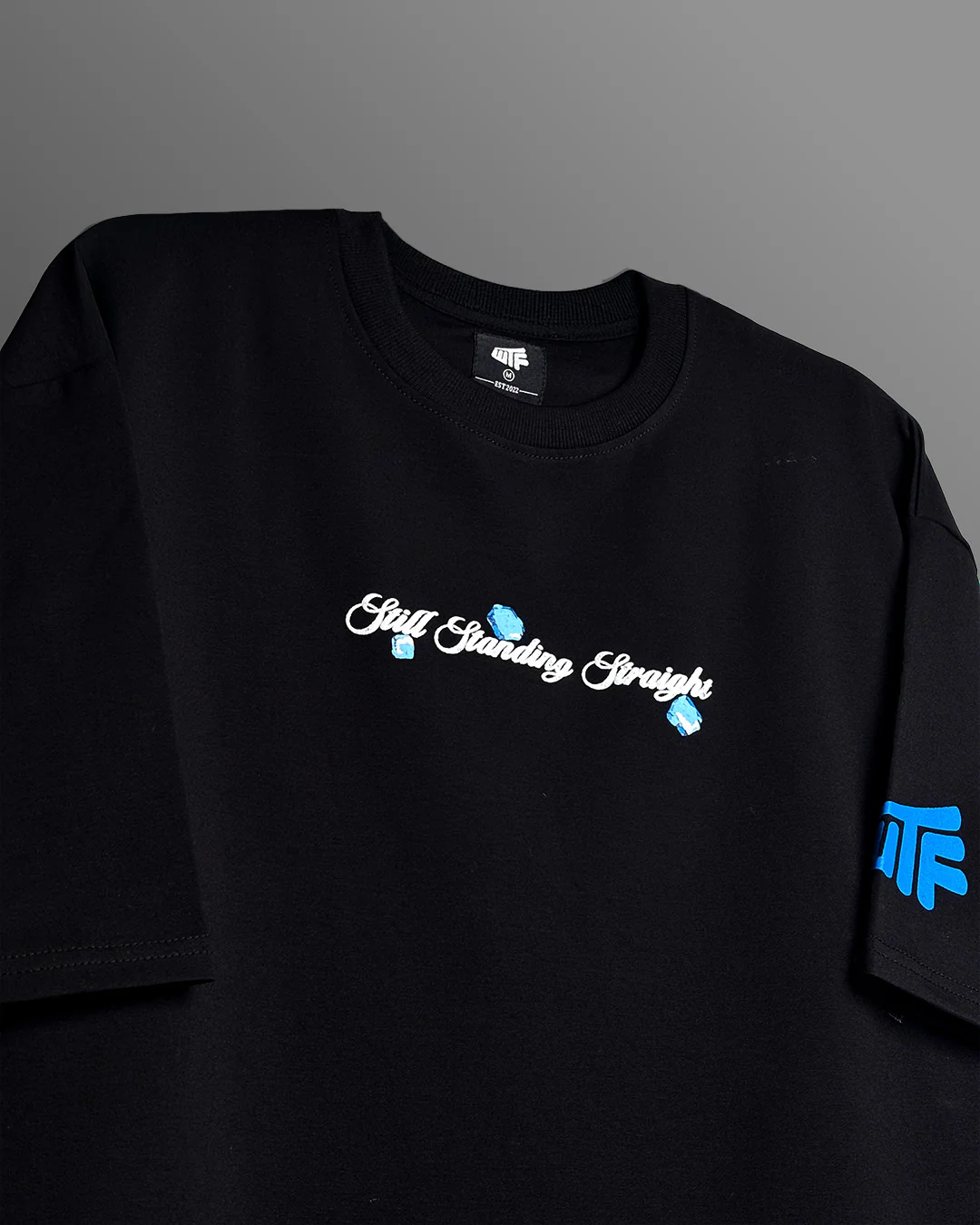 Sapphire Boxy-Fit T-shirt - Image 8
