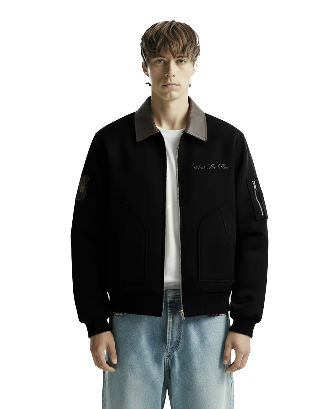 Smash Leather Cut Jacket - Image 3