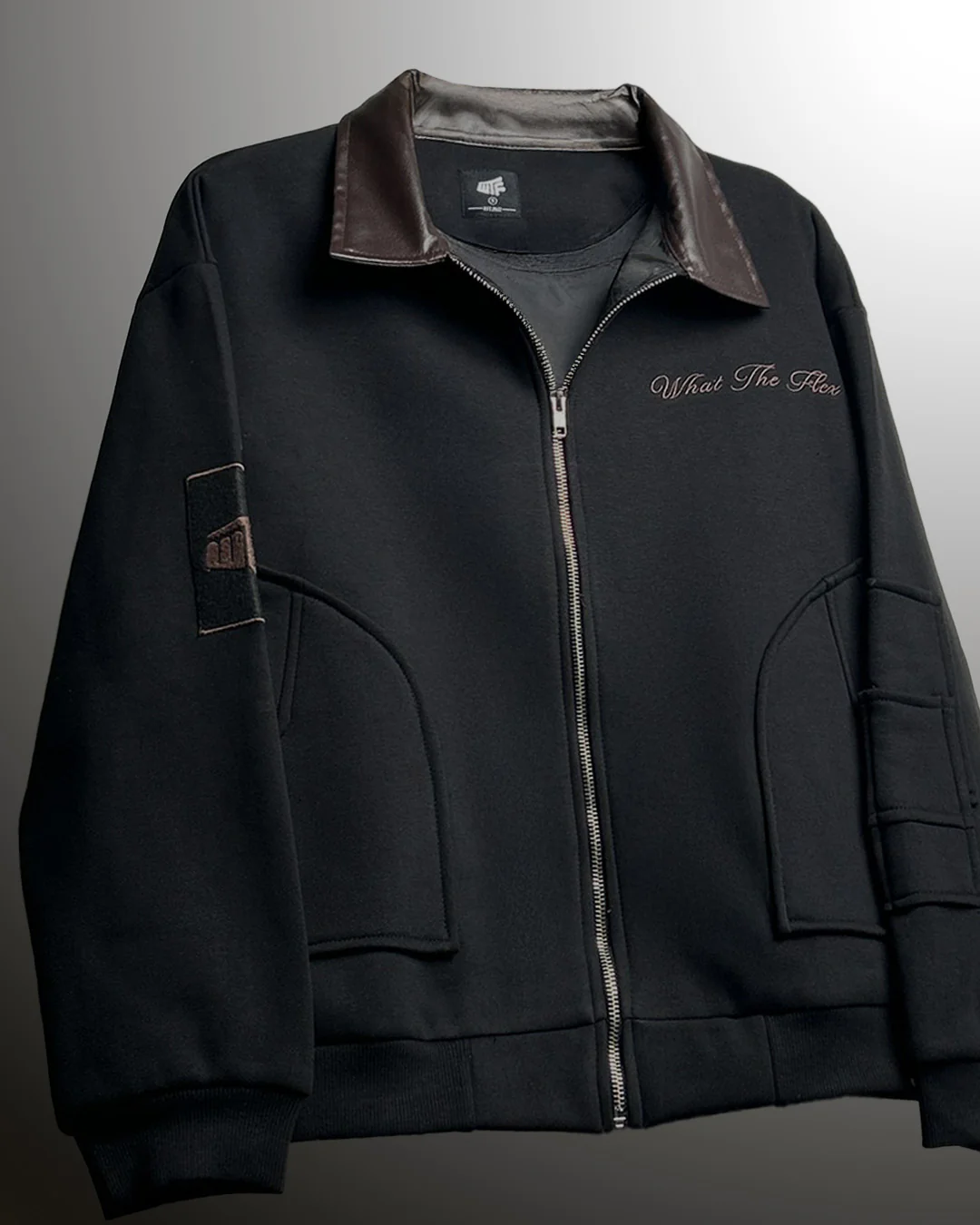 Smash Leather Cut Jacket - Image 4