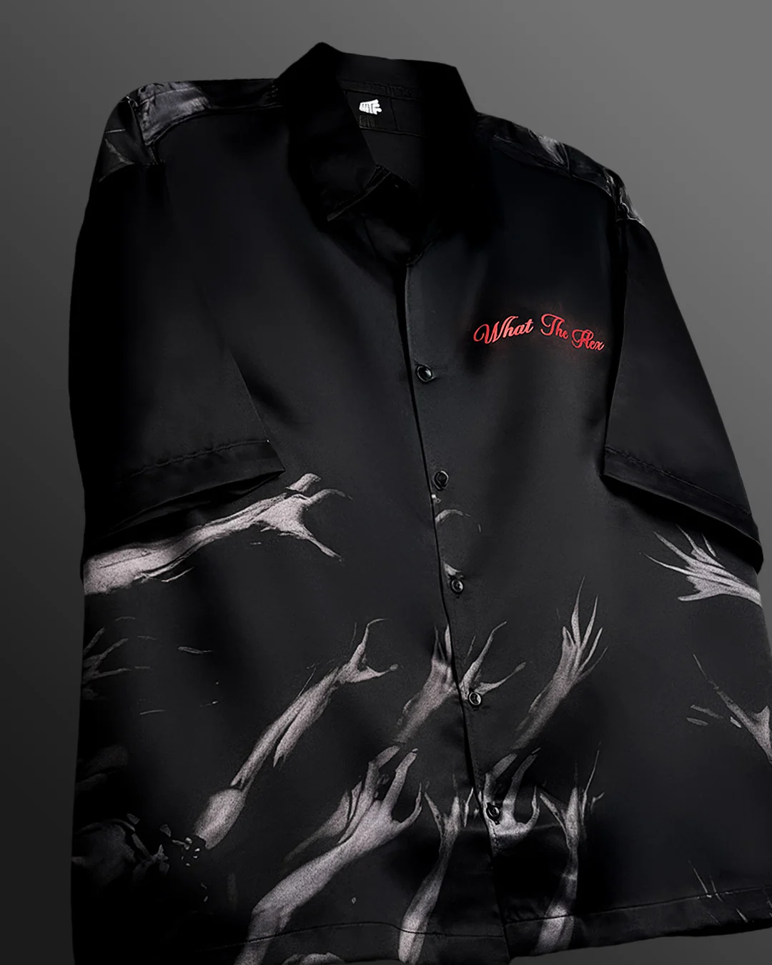 Supremely Gifted Black Fluid Shirt - Image 3
