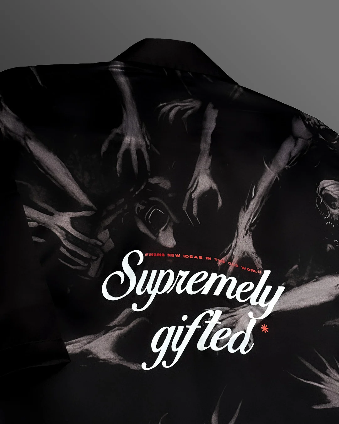 Supremely Gifted Black Fluid Shirt - Image 5