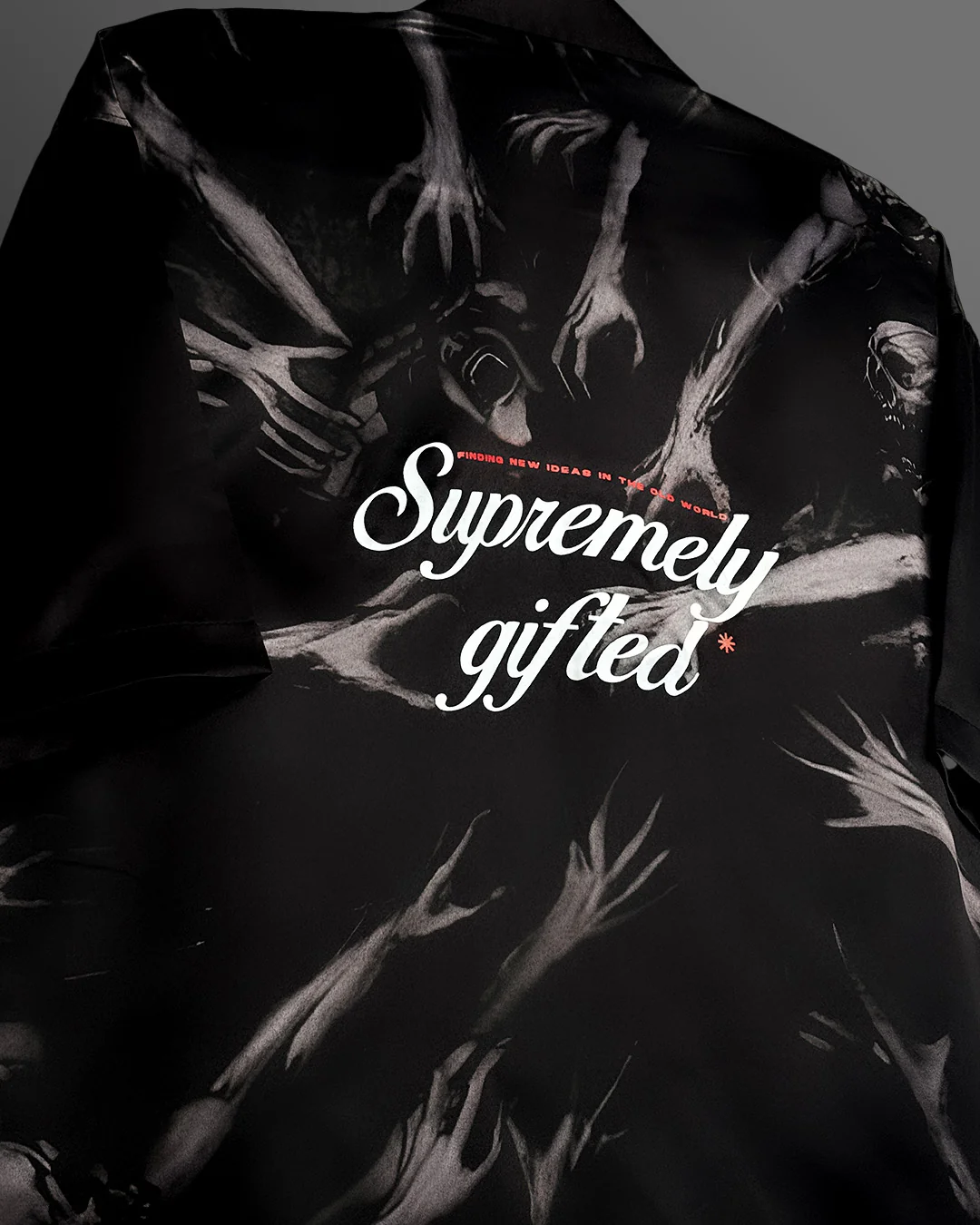 Supremely Gifted Black Fluid Shirt - Image 6