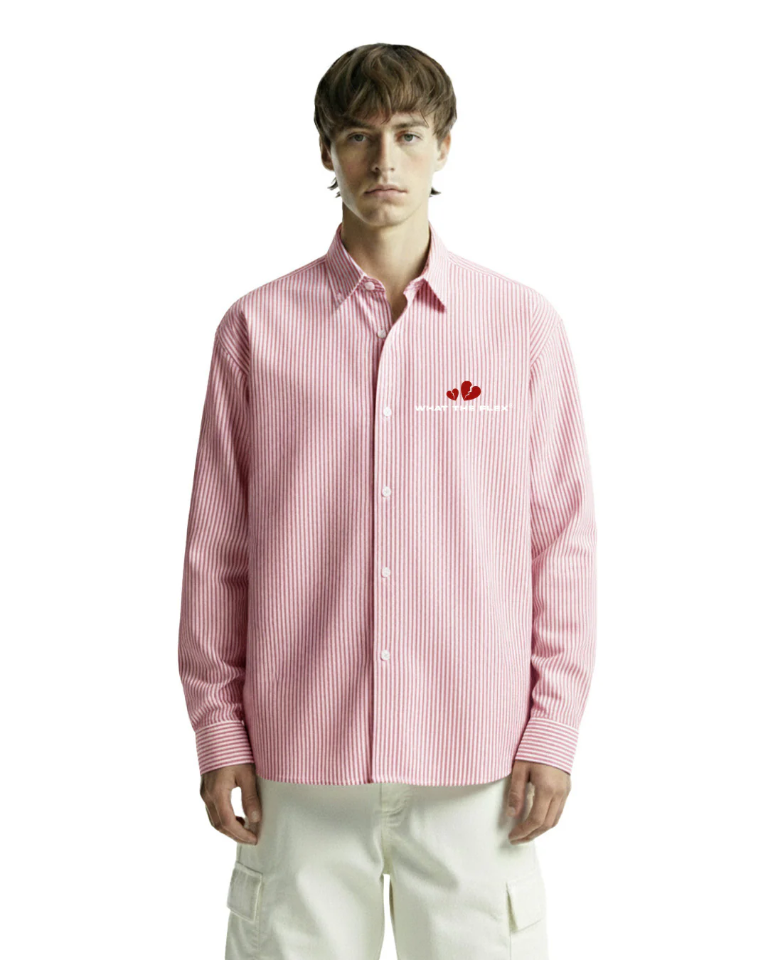 Think Of Me Full Sleeves Striped Shirt - Image 2