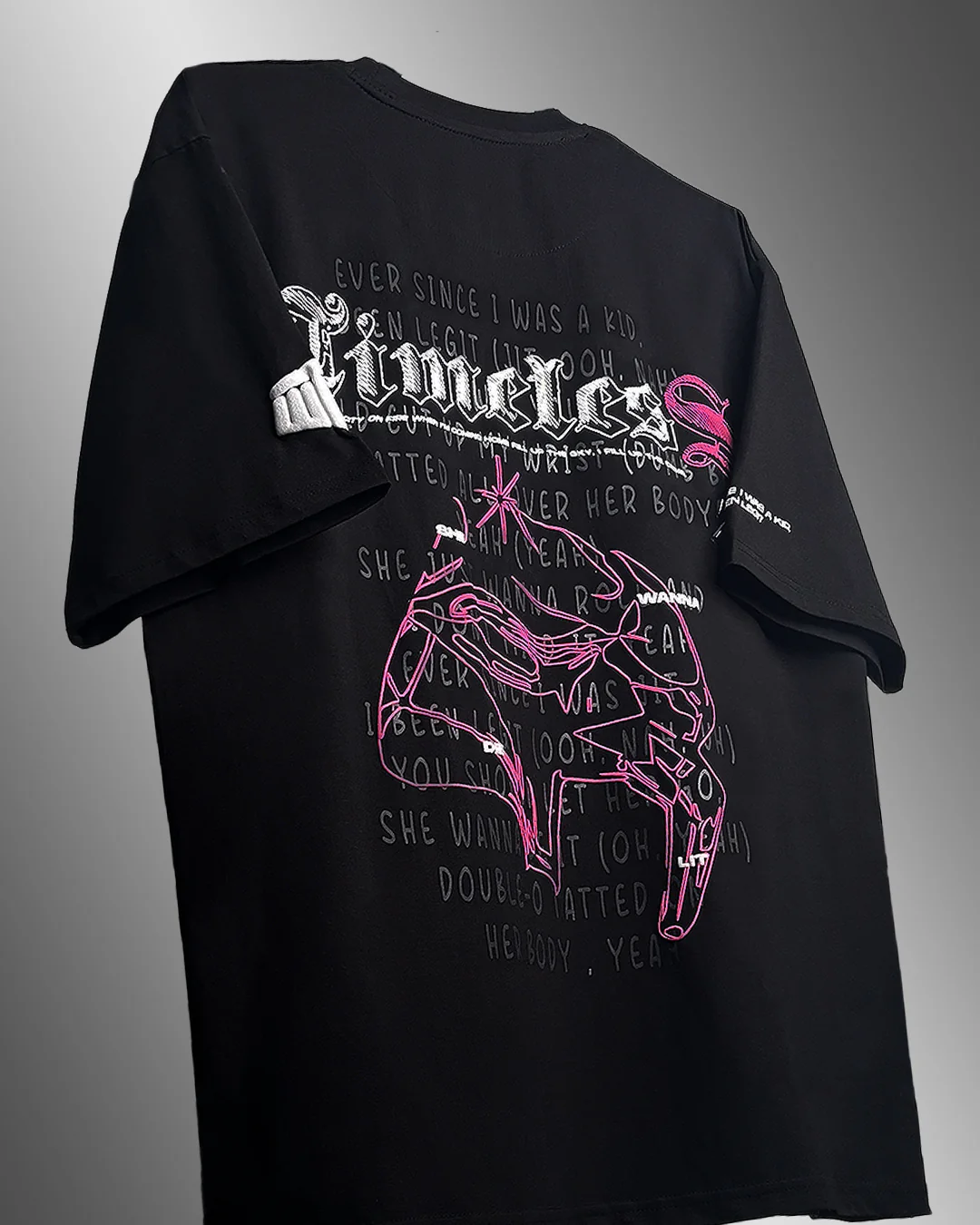 Timeless Black Oversized T-shirt - Image 3