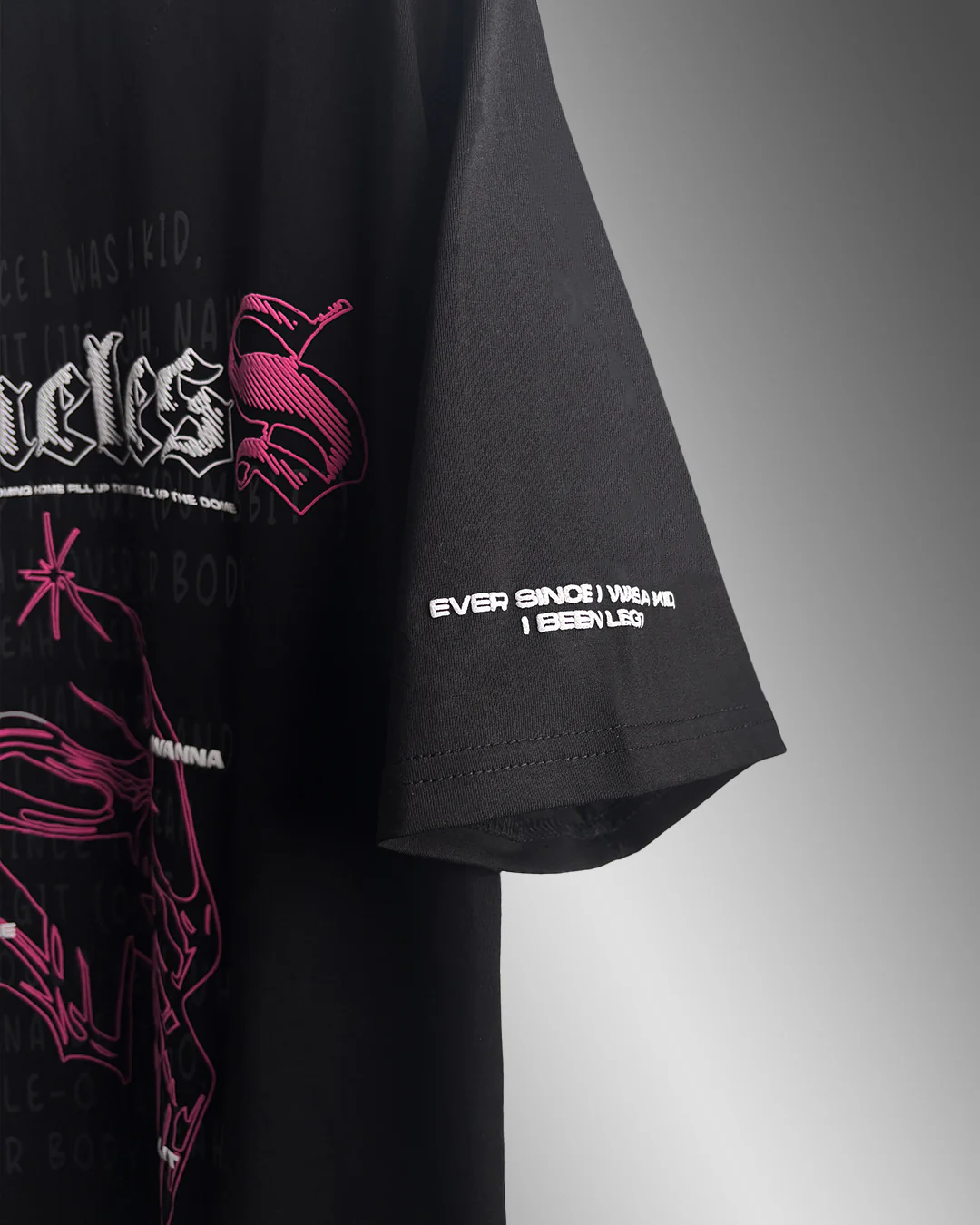 Timeless Black Oversized T-shirt - Image 6