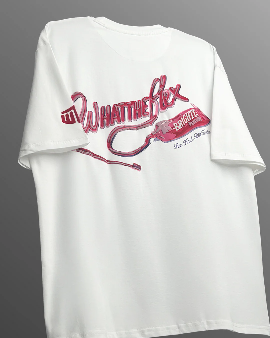 Too Fresh Oversized White T-shirt - Image 3