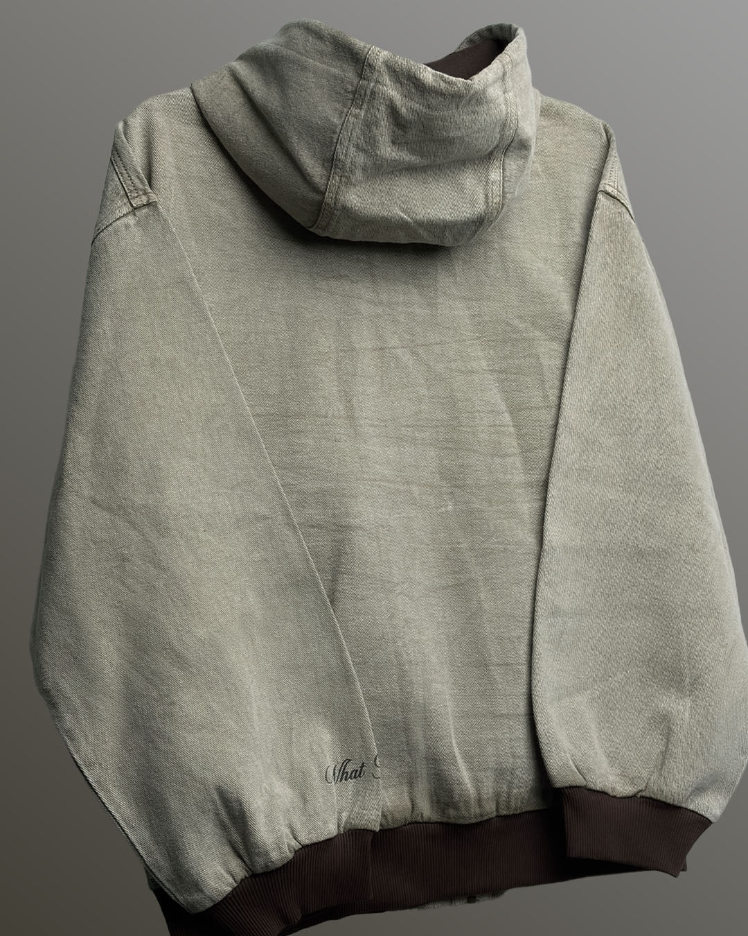 Unbound Denim Zipper Jacket - Image 5