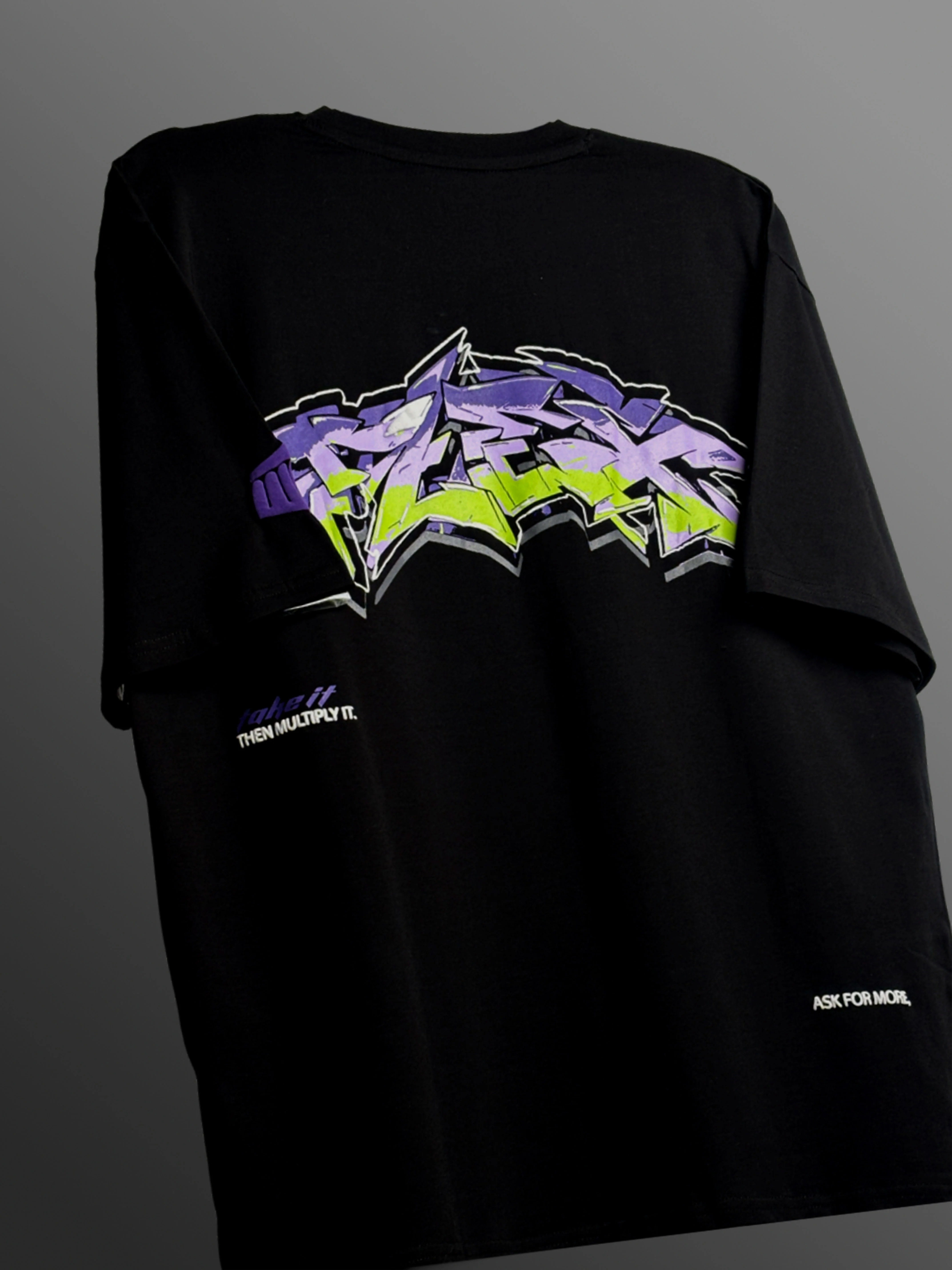 Undoubted Black Lightweight T-shirt - Image 3