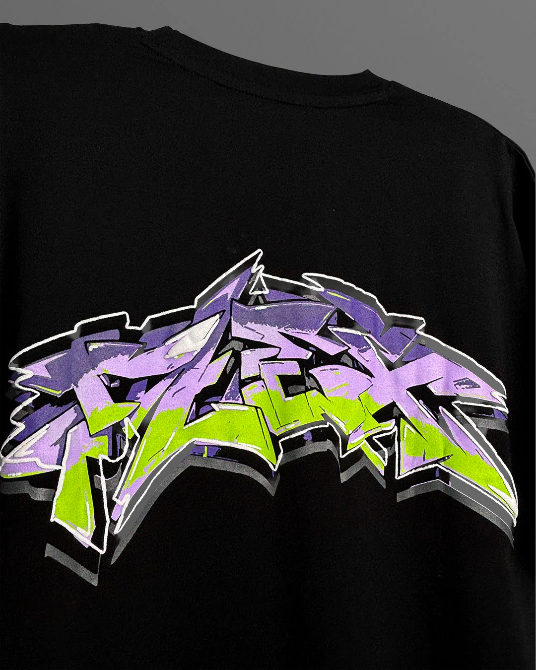 Undoubted Black Lightweight T-shirt - Image 5