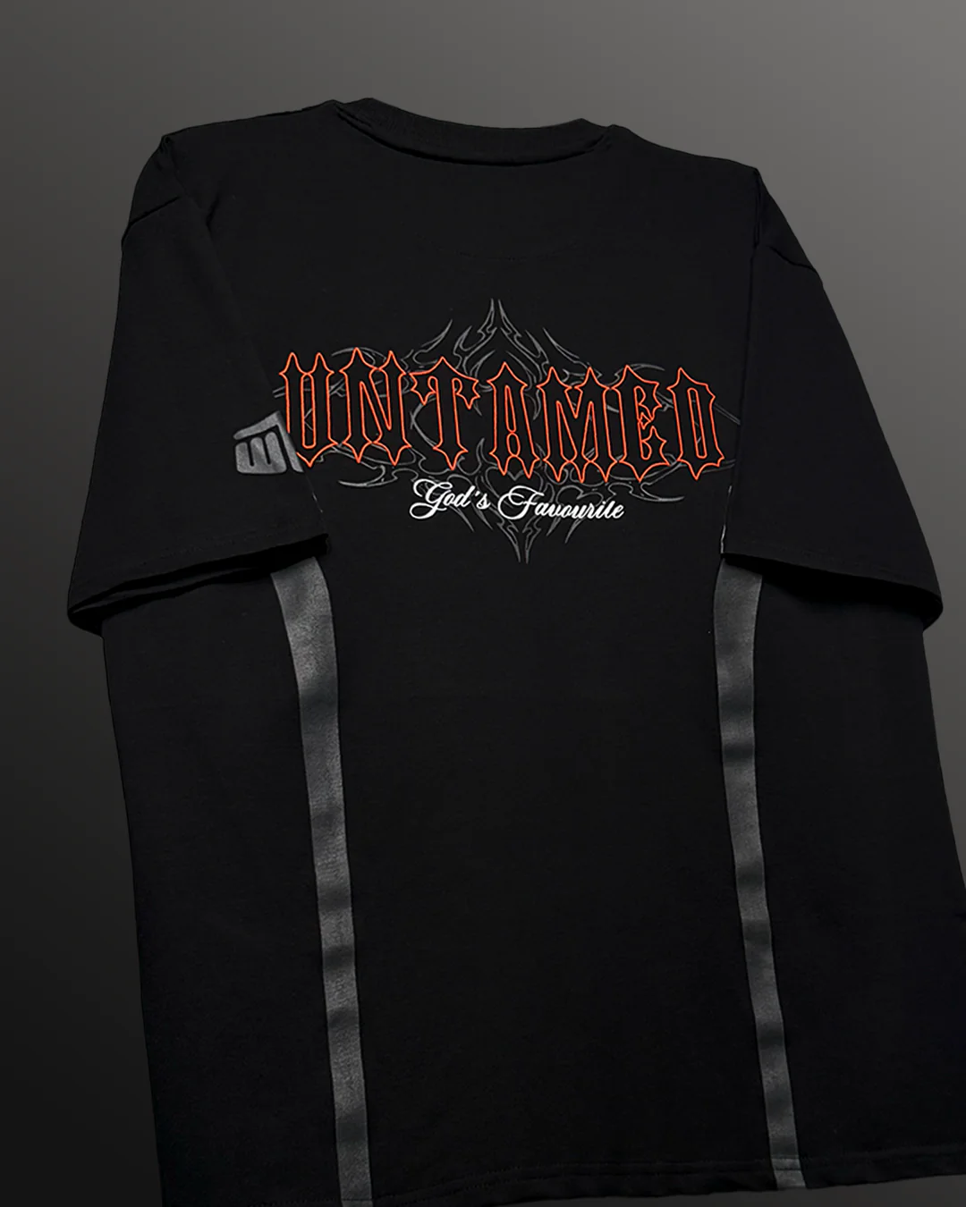 Untamed Black Heavyweight T-Shirt - Image 4