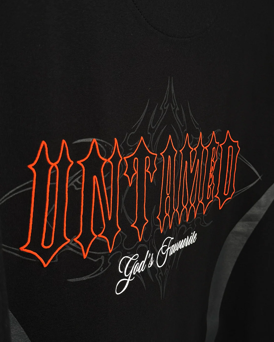 Untamed Black Heavyweight T-Shirt - Image 5