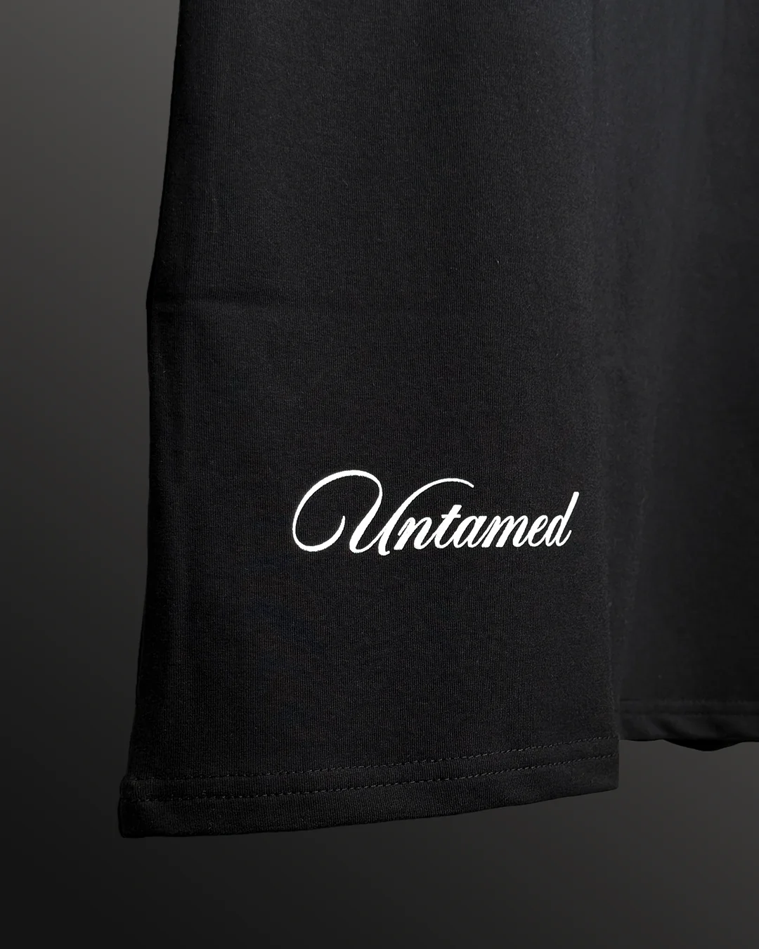Untamed Black Heavyweight T-Shirt - Image 7