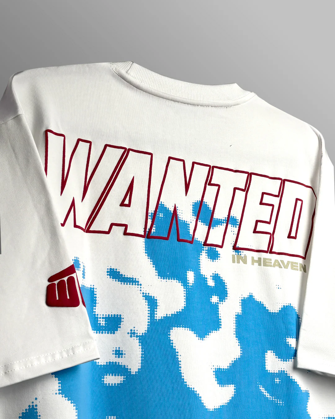 Wanted White Heavyweight T-shirt - Image 5