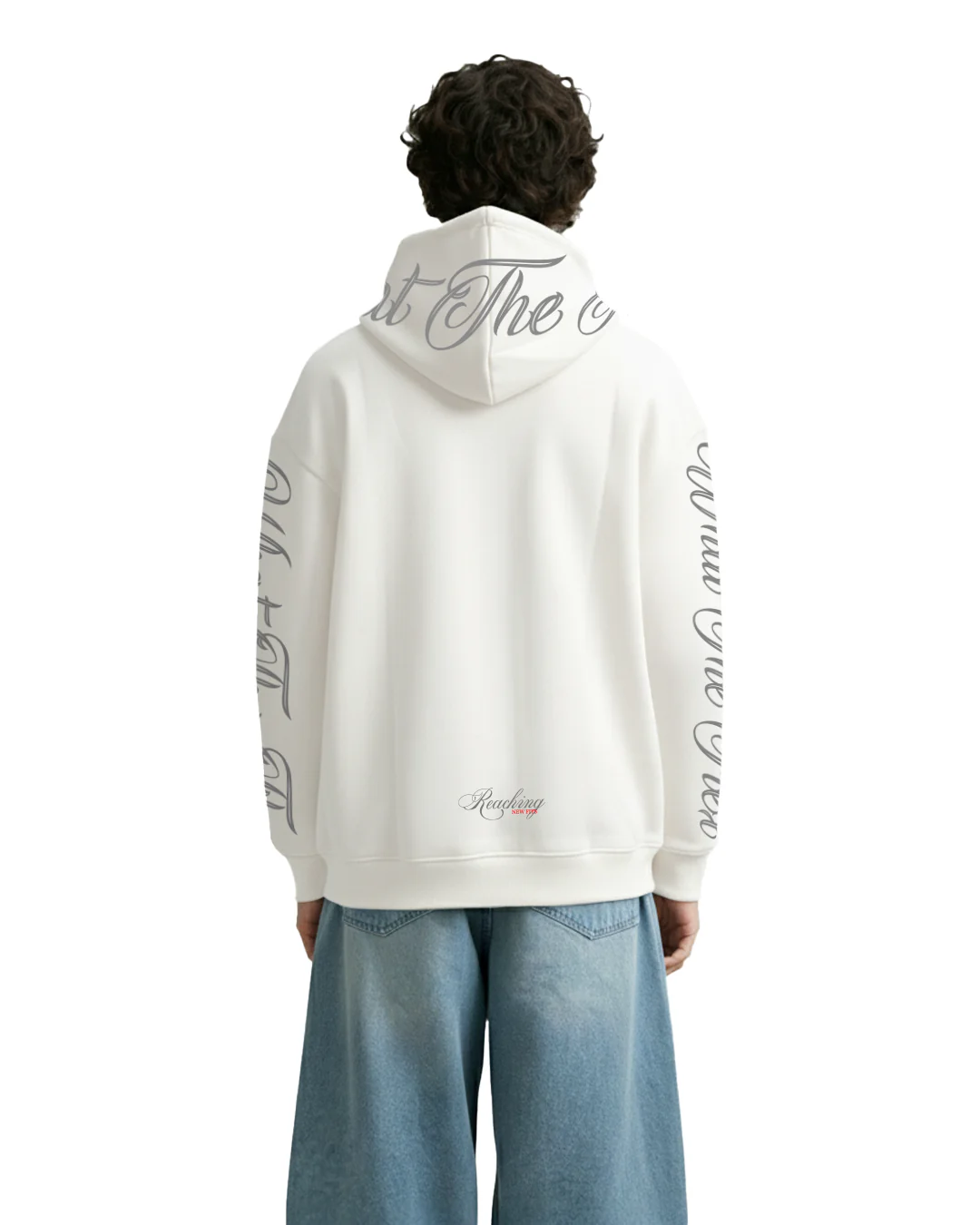 White Angel Oversized Hoodie - Image 2