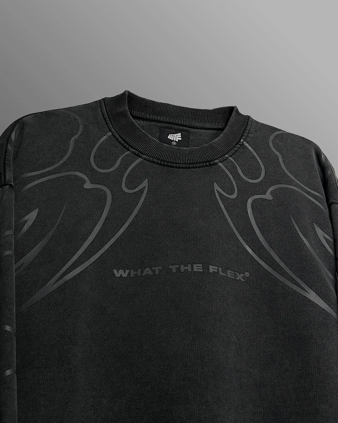 Wild Fire Acid Wash Sweatshirt - Image 6