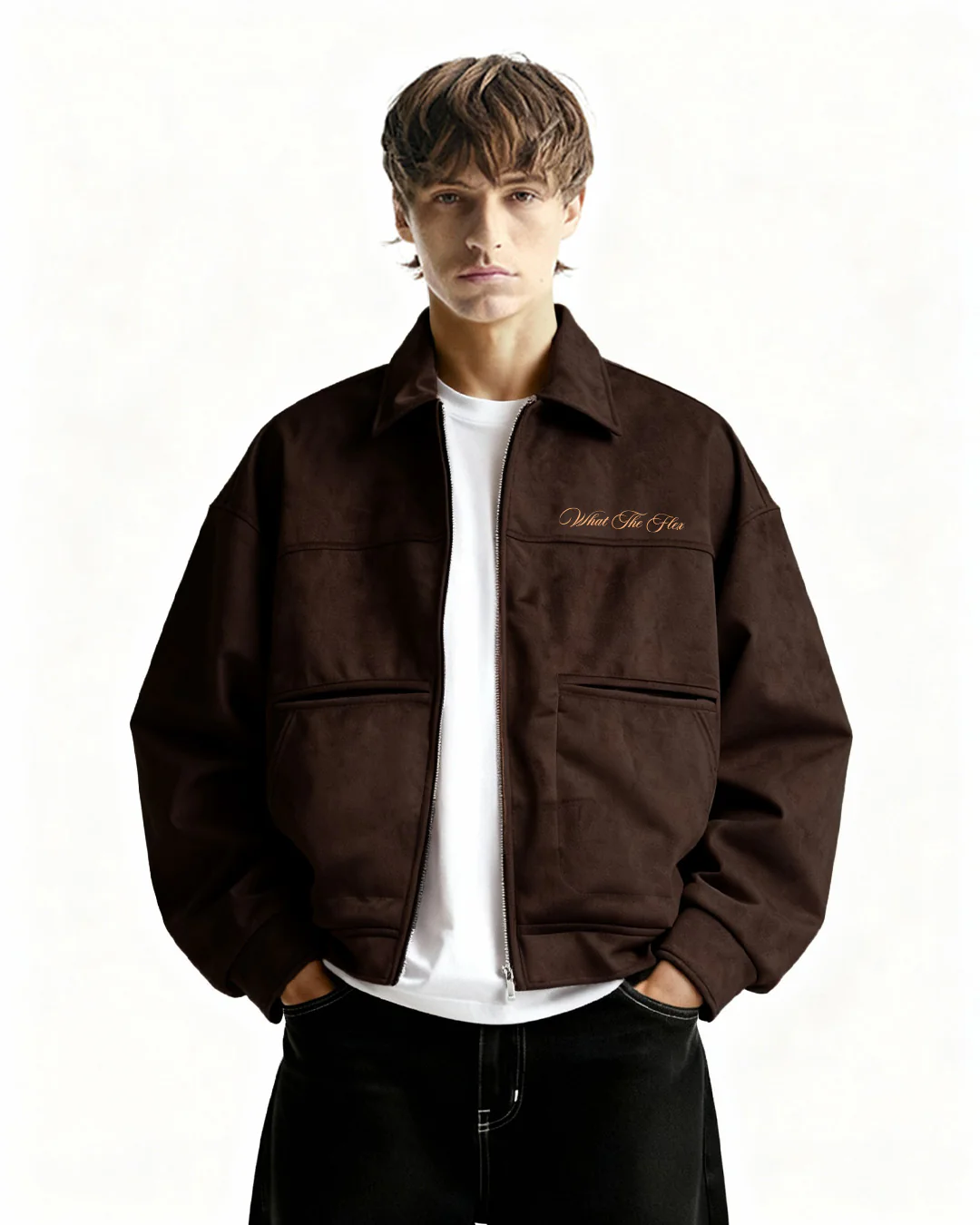 Wild Child Brown Suede Jacket - Image 2